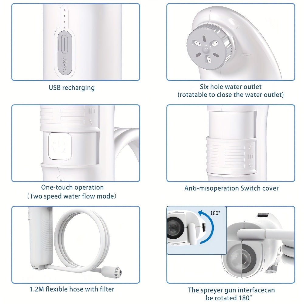 AquaLuxe™ Handheld Bidet Sprayer