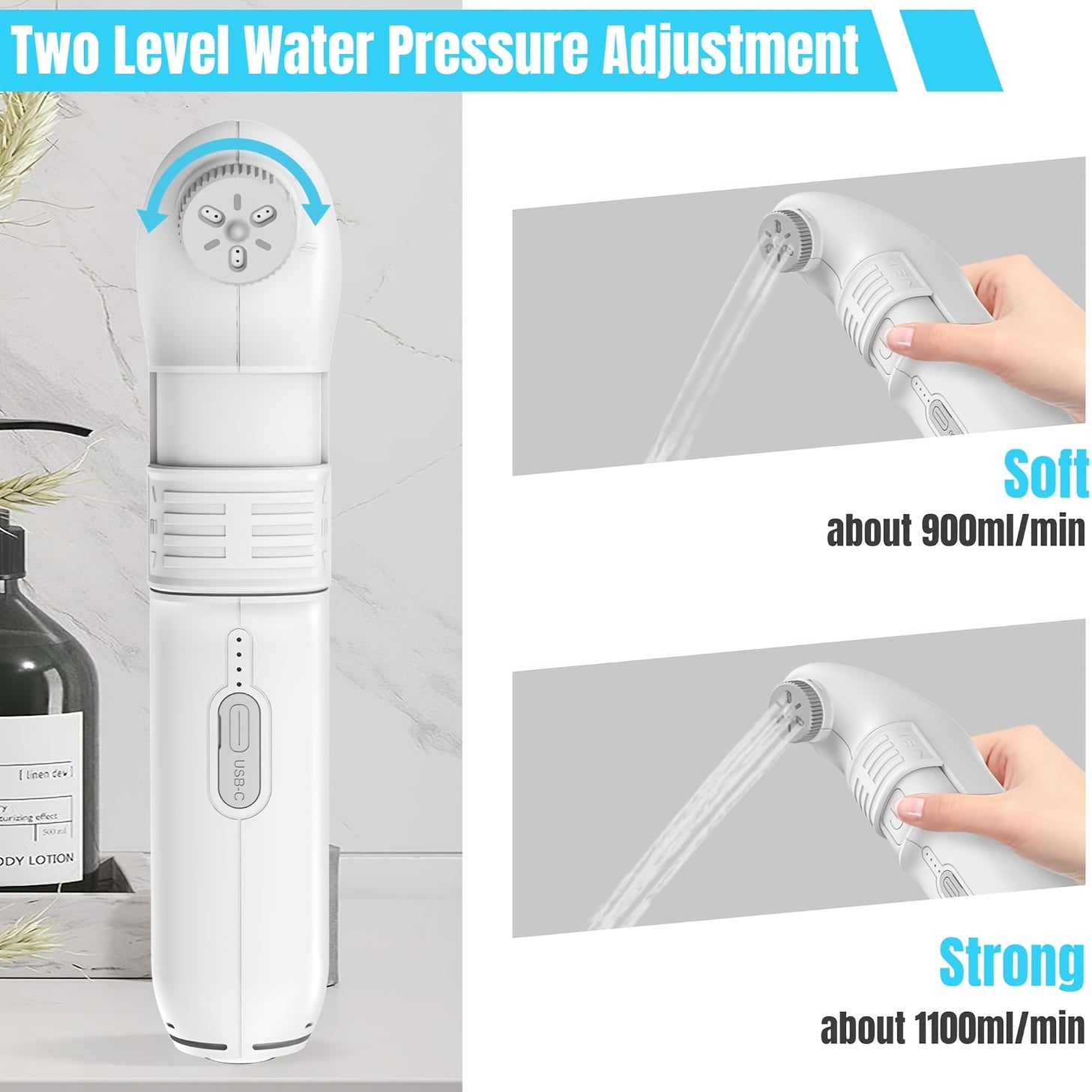 AquaLuxe™ Handheld Bidet Sprayer